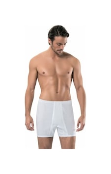 Erdem 1350 Erkek Beyaz 3'Lü Paçalı Boxer (550068192)