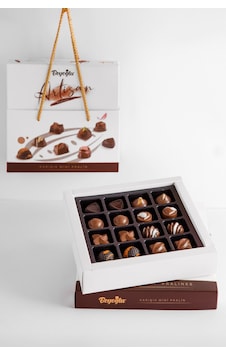 Artizan Dolgulu Karışık Pralin Çikolata Çantalı 160 Gr. Artizan Dolgulu Karışık Pralin Çikolata Çantalı 160 Gr.