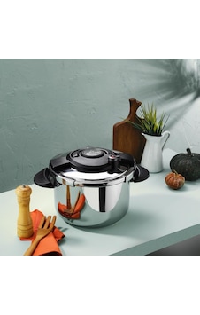 Aryıldız Touch Cook 10lt Düdüklü Tencere Gümüş Aryıldız Touch Cook 10lt Düdüklü Tencere Gümüş