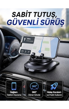 Katlanabilir Araç İçi Telefon Tutucu Gizli Numaratörlü Telefon Standı Çok Renkli Katlanabilir Araç İçi Telefon Tutucu Gizli Numaratörlü Telefon Standı Çok Renkli