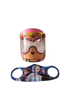 Gürbey Lol Bebek Baskılı Çocuk Siperlik + Elsa Desenli Çocuk Maske Gürbey Lol Bebek Baskılı Çocuk Siperlik + Elsa Desenli Çocuk Maske