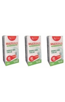 Multiplus Multisinüs Burun Temizleme Kiti Yedek 3 x 48 Şase Multiplus Multisinüs Burun Temizleme Kiti Yedek 3 x 48 Şase