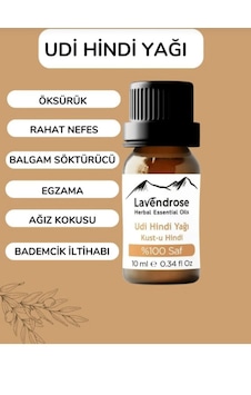 Lavendrose Udi Hindi Yağı 10 Ml %100 Saf Ve Doğal Lavendrose Udi Hindi Yağı 10 Ml %100 Saf Ve Doğal