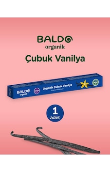Baldo Organik Çubuk Vanilya 1 Adet