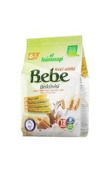 Hünnap Keçisütlü Vitaminli Bebe Bisküvisi 200gr Hünnap Keçisütlü Vitaminli Bebe Bisküvisi 200gr