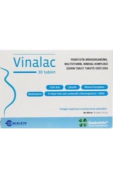 Vinalac Probiyotik 30 Tablet