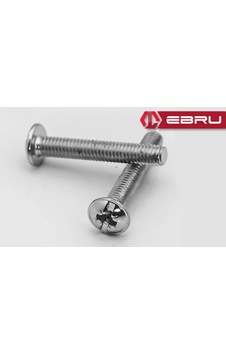 Yuvarlak Yıldız Başlı Rysb Kulp Vidası, Civata M4x10 - 50 Adet Belirtilmemis Yuvarlak Yıldız Başlı Rysb Kulp Vidası, Civata M4x10 - 50 Adet Belirtilmemis