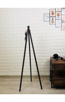 Lambader Ayağı Ahşap Ayak Mdf Üçlü Tripod Ayak Tesisatlı Abajur Ayağı Kahverengi Lambader Ayağı Ahşap Ayak Mdf Üçlü Tripod Ayak Tesisatlı Abajur Ayağı Kahverengi