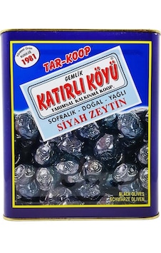 Gemlik Katırlı Köyü Tar-Koop Sofralık Siyah Zeytin 10 KG Gemlik Katırlı Köyü Tar-Koop Sofralık Siyah Zeytin 10 KG