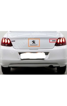 Peugeot 301 Aslan Arma Ve Peugeot Ve 301 Yazısı Seti -3 Lü Peugeot 301 Aslan Arma Ve Peugeot Ve 301 Yazısı Seti -3 Lü