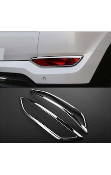 Hyundai Tucson 2015 2018 Arka Reflektör Reflektör Çerçevesi Krom