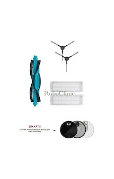 Xiaomi Mop Pro / Viomi Se-v2-v3-v2pro-v3pro Uyumlu Yedek Fırça,hepa Filtre Set-5 Parça Xiaomi Mop Pro / Viomi Se-v2-v3-v2pro-v3pro Uyumlu Yedek Fırça,hepa Filtre Set-5 Parça