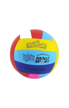 Voleybol Topu Dikişli Voleybol Topu Sarı - Kırmızı