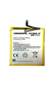 General Mobile Gm5 Plus Batarya 3100 Mah Telpa Mobile General Mobile Gm5 Plus Batarya 3100 Mah Telpa Mobile