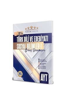 Ayt Türk Dili Ve Edebiyatı Sosyal Bilimler 1 Yıldızlar Yarışıyor 10'lu Branş Denemeler - Bilgi Sarmal Yayınlarıi Ayt Türk Dili Ve Edebiyatı Sosyal Bilimler 1 Yıldızlar Yarışıyor 10'lu Branş Denemeler - Bilgi Sarmal Yayınlarıi