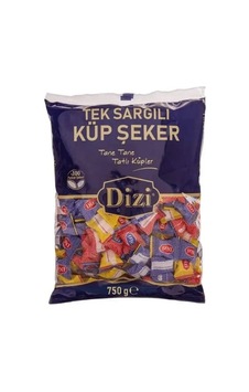 Dizi Küp Şeker 750gr Tek Sargılı 8'li Paket Dizi Küp Şeker 750gr Tek Sargılı 8'li Paket