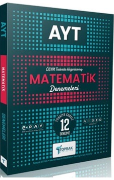 Toprak 2025 Ayt Matematik Denem Kitabı