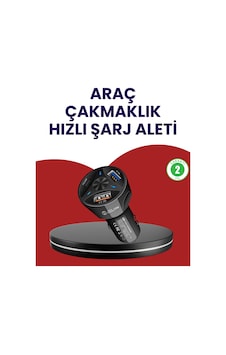 55w Pd Ve Quick Charge 3.0 Destekli Polygold Araç Şarj Adaptörü 55w Pd Ve Quick Charge 3.0 Destekli Polygold Araç Şarj Adaptörü