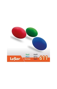 Luxor 611 Sert Sılıkon El Rehabılıtasyon Topu