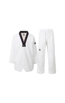 Adidas Adı-fighter Elite Wt Onaylı Taekwondo Elbisesi Beyaz Adidas Adı-fighter Elite Wt Onaylı Taekwondo Elbisesi Beyaz