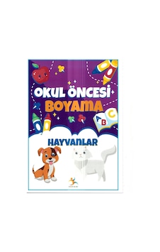 Okul Öncesi Hayvanlar Boyama Kitabı, Eğitici Aktivite Seti, 3-6 Yaş Arası Okul Öncesi Hayvanlar Boyama Kitabı, Eğitici Aktivite Seti, 3-6 Yaş Arası