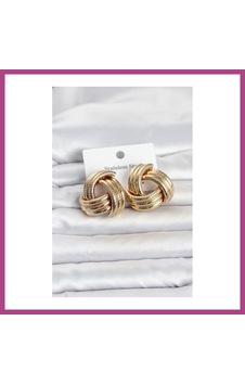 Gees Global 316l Çelik Gold Renk Sarmal Model Kadın Küpe Gbzs Gees Global 316l Çelik Gold Renk Sarmal Model Kadın Küpe Gbzs