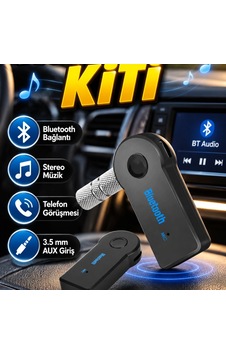 Bluetooth Aux Araç Kiti V3.0 Edr Stereo Müzik Alıcı Telefon Bağlantı Cihazı Bluetooth Aux Araç Kiti V3.0 Edr Stereo Müzik Alıcı Telefon Bağlantı Cihazı