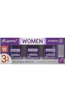 Zigavus Kadınlar için Kolajen & Keratin Saç Dökülmesine Karşı Şampuan 300 ML Zigavus Kadınlar için Kolajen & Keratin Saç Dökülmesine Karşı Şampuan 300 ML