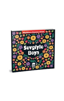 Mandala Büyüklere Boyama Kitabı Sevgiyle Boya