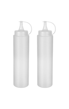 Lirazon 2 Adet Sos Şişesi 700 Ml Plastik Yağlık Sirkelik Ketçap Mayonez Sızdırmaz Sosluk Yağdanlık Sku: Zeus8690010538758 001 Siyah