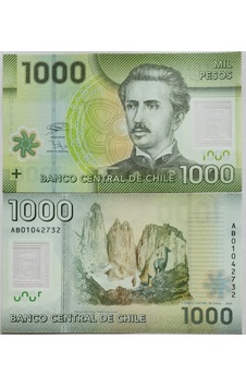 Şili 1000 Peso 2020 Polymer Çil. Şili 1000 Peso 2020 Polymer Çil.