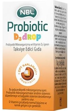 Nbl Probiotic D3 Drop 7.5 Ml Damla Nbl Probiotic D3 Drop 7.5 Ml Damla