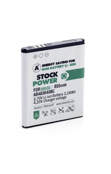 Samsung Uyumlu M600 S8300 Stock Power Batarya Samsung Uyumlu M600 S8300 Stock Power Batarya