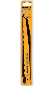 Dewalt DT2349-QZ 228 MM 4.2 MM Diş 5'li Çivili Ahşap Sert Plastik Hızlı Kesim Tilki Kuyruğu Testere Dewalt DT2349-QZ 228 MM 4.2 MM Diş 5'li Çivili Ahşap Sert Plastik Hızlı Kesim Tilki Kuyruğu Testere