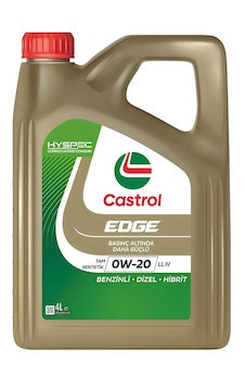Castrol Edge Ll IV 0W-20 Tam Sentetik Motor Yağı 4 L Castrol Edge Ll IV 0W-20 Tam Sentetik Motor Yağı 4 L