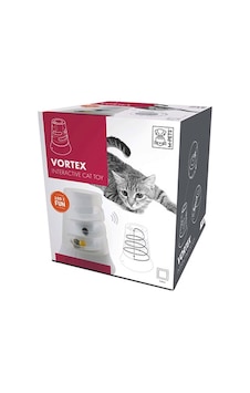 M-pets Vortex İnteraktif Kedi Oyuncağı Beyaz 22x17,7 Cm 244-50112.01 M-pets Vortex İnteraktif Kedi Oyuncağı Beyaz 22x17,7 Cm 244-50112.01