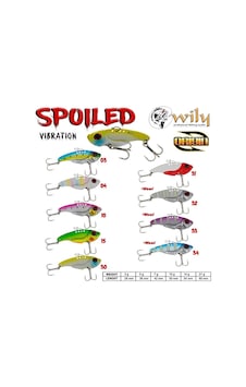 Wily Spoiled Vibrasyon Jig 21 Gr 6 Cm Wily Spoiled Vibrasyon Jig 21 Gr 6 Cm