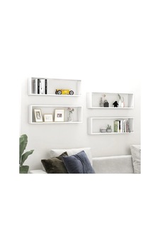 White Vels Duvar Rafı Beyaz White Vels Duvar Rafı Beyaz