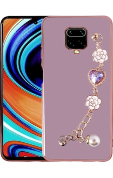 Xiaomi Redmi Note 9s Kılıf El Tutamaçlı Kamera Korumalı Zore Taka Silikon Kapak Mor Xiaomi Redmi Note 9s Kılıf El Tutamaçlı Kamera Korumalı Zore Taka Silikon Kapak Mor