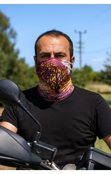Sticker Works Motorcu Pembe Ağaç Buff Maske Outdoor Boyunluk Unisex Bandana Standart Sticker Works Motorcu Pembe Ağaç Buff Maske Outdoor Boyunluk Unisex Bandana Standart