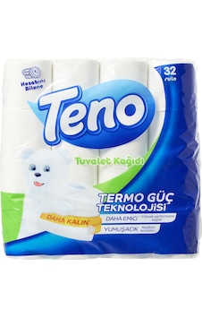 Teno 2 Katlı Ultra Tuvalet Kağıdı 32'li