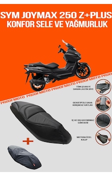 Sym Joymax 250 Z Plus Konfor Sele Ve Yağmurluk Kılıf Sym Joymax 250 Z Plus Konfor Sele Ve Yağmurluk Kılıf