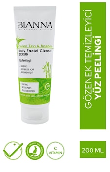 Bianna Mattifying Green Tea & Bambu Yüz Peeling 200 ML