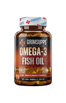 Grımsupps Omega-3 Fısh Oıl 90 Softgel Grımsupps Omega-3 Fısh Oıl 90 Softgel