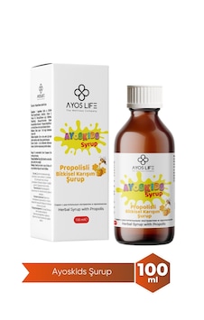 Ayoslife Ayos Kids Propolis İçerikli Bitkisel Şurup 100 ML Ayoslife Ayos Kids Propolis İçerikli Bitkisel Şurup 100 ML