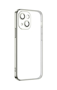 Apple Uyumlu iPhone 13 Mini Kılıf Zore Krep Kapak Gümüş Apple Uyumlu iPhone 13 Mini Kılıf Zore Krep Kapak Gümüş