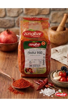 Zengibar Tatlı Toz Biber 500 Gr Zengibar Tatlı Toz Biber 500 Gr