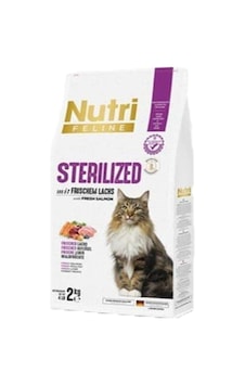 Nutri Feline Sterılızed Frıschem Lach Salmon 2kg Kısır Somon Kedi Maması Nutri Feline Sterılızed Frıschem Lach Salmon 2kg Kısır Somon Kedi Maması