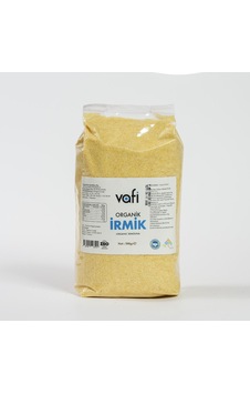 Vafi Organik İrmik 500 Gr-7914 Vafi Organik İrmik 500 Gr-7914