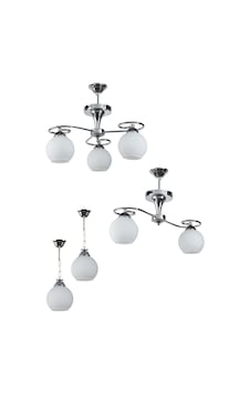 Ömür Avize Avizeseti Modern Füme Komple Set Avize Tekli Ikili Üçlü Avize Beyaz Ömür Avize Avizeseti Modern Füme Komple Set Avize Tekli Ikili Üçlü Avize Beyaz